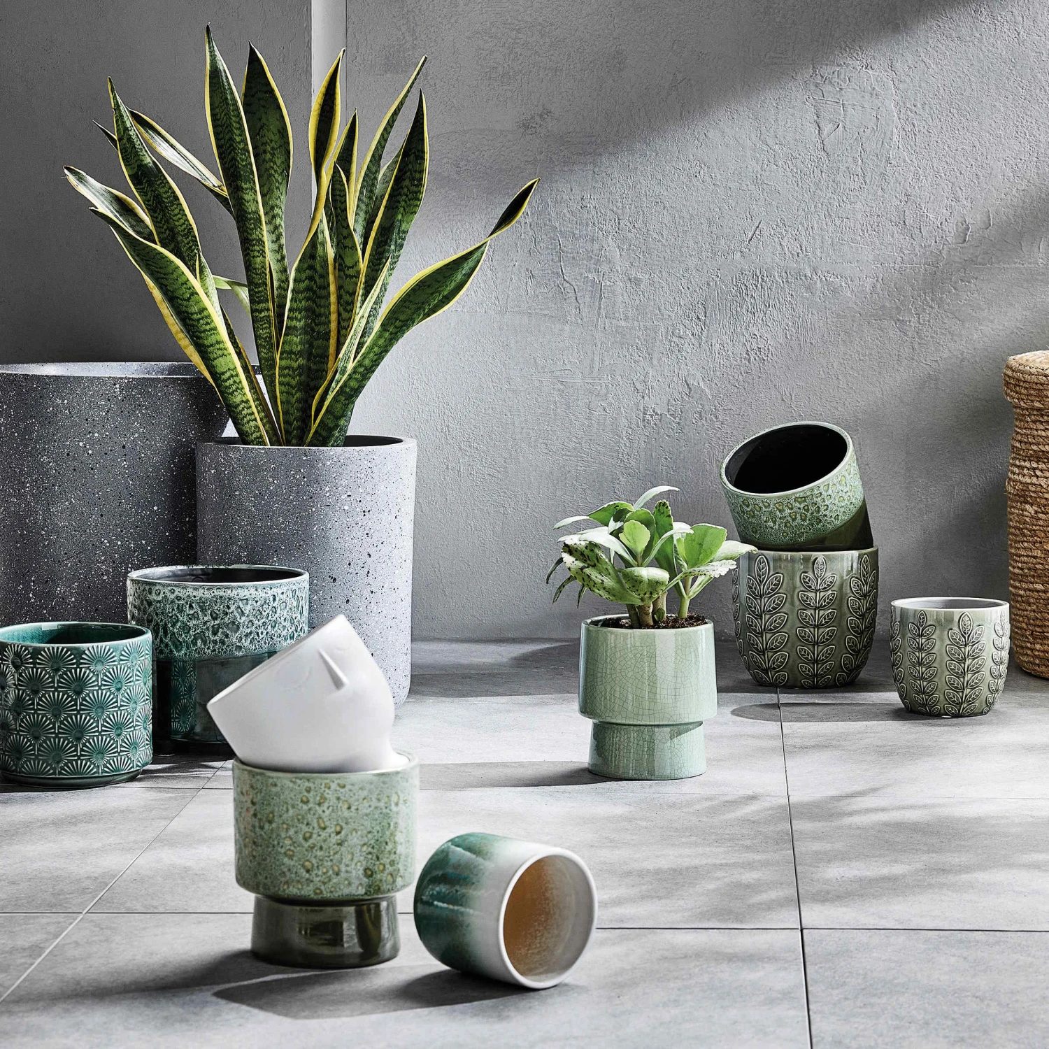 CONCRETE Pflanztopf Outdoor Höhe 32cm 2 CONCRETE Pflanztopf Outdoor Höhe 32cm – Bild 2