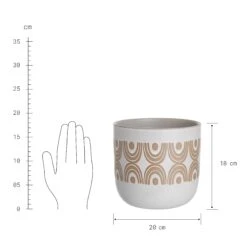 OVER THE RAINBOW Blumentopf Ø20cm -Wohnstil Angebote Store 10226405 2