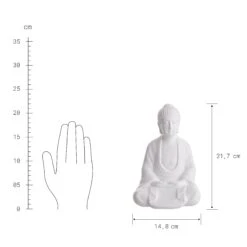 BUDDHA Statue Höhe 22cm -Wohnstil Angebote Store 10226408 2