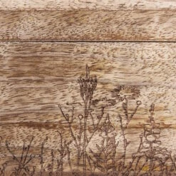 TEA TIME Teebox Mit Blumen-Lasergravur L 23 X B 18cm -Wohnstil Angebote Store 10226513 7