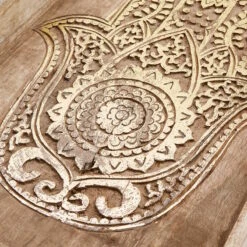 FATIMA Tablett Mit Schnitzerei L 51 X B 32cm -Wohnstil Angebote Store 10226967 4