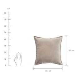 COTTON VELVET Kissen L 45 X B 45cm -Wohnstil Angebote Store 10227352 2