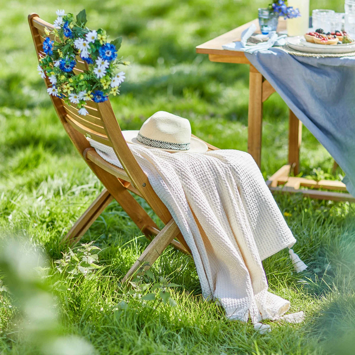 FLORISTABlumenkranz Midsommar Ø30cm 2 FLORISTABlumenkranz Midsommar Ø30cm – Bild 2