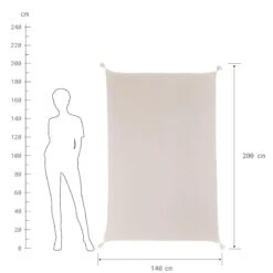 HONEY COMB Decke Mit Tasseln L 200 X B 140cm -Wohnstil Angebote Store 10227988 3