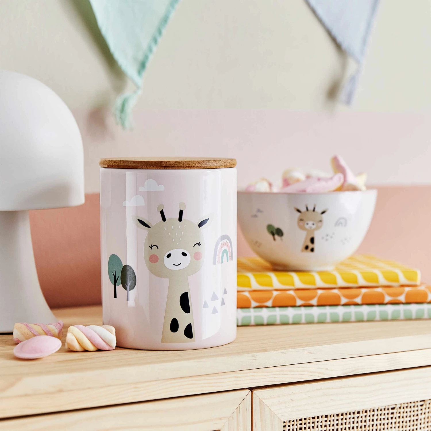TINY TOWN Aufbewahrungsdose Giraffe 1100ml 2 TINY TOWN Aufbewahrungsdose Giraffe 1100ml – Bild 2