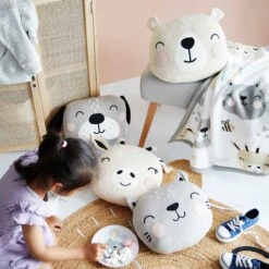 TINY TOWN Flanell-Decke L 170 X B 130cm -Wohnstil Angebote Store 10228083 6