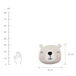 TINY TOWN Kissen Bär L 32 X B 35cm -Wohnstil Angebote Store 10228085 3