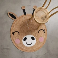 TINY TOWNHanf-Teppich Giraffe Ø110cm -Wohnstil Angebote Store 10228213 1