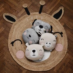 TINY TOWNHanf-Teppich Giraffe Ø110cm -Wohnstil Angebote Store 10228213 8