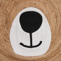 TINY TOWNHanf-Teppich Bär Ø110cm -Wohnstil Angebote Store 10228214 3