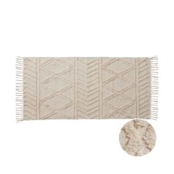 COTTON WAY Läufer Raute L 140 X B 70cm