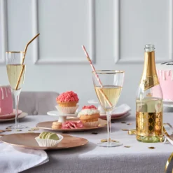 BUTLERS GOLDEN TWENTIES 4x Weingläser Mit Goldrand Und Rillen 280ml -Wohnstil Angebote Store 28f4d85a42200251e9071a502aeee094