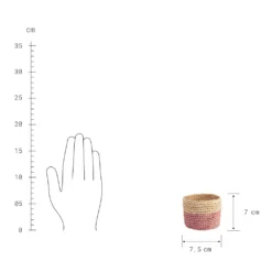 BUTLERS ISALO 4-tlg. Korbset Handgefertigt Aus Raffia -Wohnstil Angebote Store 51a275bb1d6a31135cf3f55e8072a988