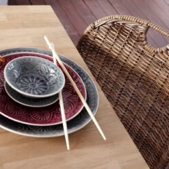 SUMATRA 4x Teller Ø25cm -Wohnstil Angebote Store BUN00694 3