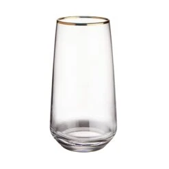 TOUCH OF GOLD 6x Longdrinkgläser Mit Goldrand 480ml -Wohnstil Angebote Store BUN00828 2