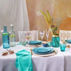 SMERALDA 6x Sektgläser Mit Goldrand 250ml -Wohnstil Angebote Store BUN00919 3