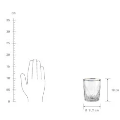 UPSCALE 6x Gläser Mit Goldrand 345ml -Wohnstil Angebote Store BUN00921 3