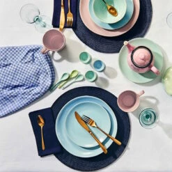 AMBIENTE 6x Tischset Ø38cm -Wohnstil Angebote Store BUN01258 1