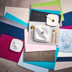 FELTO 6x Tischset L 33 X B 45cm 23 FELTO 6x Tischset L 33 X B 45cm -Wohnstil Angebote Store BUN01278 1