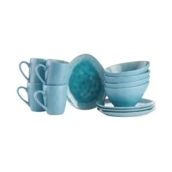 DE LA ROYA Geschirr-Set Zum Frühstück 12-tlg. -Wohnstil Angebote Store BUN01340