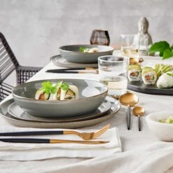 NATIVE 4x Pastateller Ø22cm -Wohnstil Angebote Store BUN01565 9