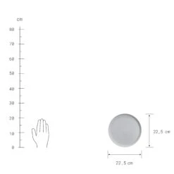 CASA NOVA 4x Frühstücksteller Ø23cm -Wohnstil Angebote Store BUN01574 4