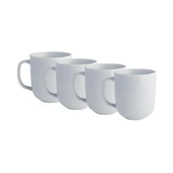 CASA NOVA 4x Tasse Mit Henkel 400ml -Wohnstil Angebote Store BUN01580