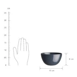 NATIVE 4x Schale 600ml -Wohnstil Angebote Store BUN01598 4