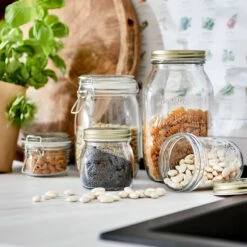 MASON'S 6x Aufbewahrungsgläser 220ml -Wohnstil Angebote Store BUN01626 6