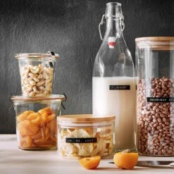 WOODLOCK 4x Vorratsgläser 550ml -Wohnstil Angebote Store BUN01676 5