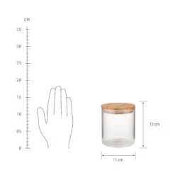 WOODLOCK Vorratsglas-Set 4-tlg. -Wohnstil Angebote Store BUN01680 5