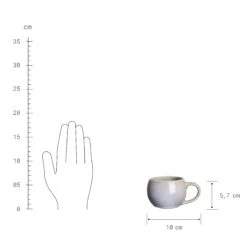 COTTAGE 4x Espressotasse 180ml -Wohnstil Angebote Store BUN02104 2