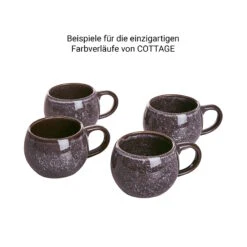 COTTAGE 4x Espressotasse 180ml -Wohnstil Angebote Store BUN02107 4