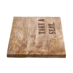 Auflage Für Bierkasten B 41 X T 30cm TAKE A SEAT In Braun -Wohnstil Angebote Store butlers auflage fur bierkasten b 41 x t 30cm take a seat in braun 6