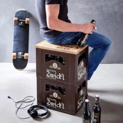 Auflage Für Bierkasten B 41 X T 30cm TAKE A SEAT In Braun -Wohnstil Angebote Store butlers auflage fur bierkasten b 41 x t 30cm take a seat in braun 9