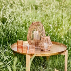 Beistelltisch BERBER In Bronze-Braun -Wohnstil Angebote Store butlers beistelltisch berber in bronze braun 9