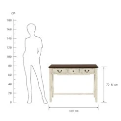 Konsolentisch Mit 3 Schubladen CABOTT COVE In Creme-Braun 17 Konsolentisch Mit 3 Schubladen CABOTT COVE In Creme-Braun -Wohnstil Angebote Store butlers konsolentisch mit 3 schubladen cabott cove in creme braun 3