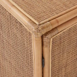 Nachttisch-Schränkchen Handgefertigt Aus Rattan BOHO LOUNGE In Natur -Wohnstil Angebote Store butlers nachttisch schrankchen handgefertigt aus rattan boho lounge in natur 7