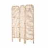 Paravent Aus Rattan L 120 X H 180cm BOHO LOUNGE In Natur
