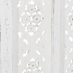 Paravent, Geschnitzt B 180 X H 176cm ESTELLA In Weiß 14 Paravent, Geschnitzt B 180 X H 176cm ESTELLA In Weiß -Wohnstil Angebote Store butlers paravent geschnitzt b 180 x h 176cm estella in weiss 4