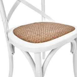 Stuhl 2er-Set Weiß CROSS COUNTRY In Weiß -Wohnstil Angebote Store butlers stuhl 2er set weiss cross country in weiss 4