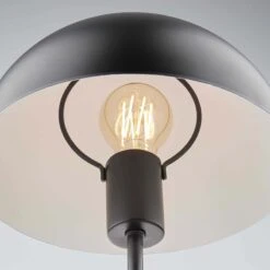 Tischlampe TOPEE In Schwarz -Wohnstil Angebote Store butlers tischlampe topee in schwarz 4