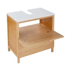 Waschbeckenunterschrank Mit Schublade WHITE SANDS In Natur-Weiß -Wohnstil Angebote Store butlers waschbeckenunterschrank mit schublade white sands in natur weiss 9