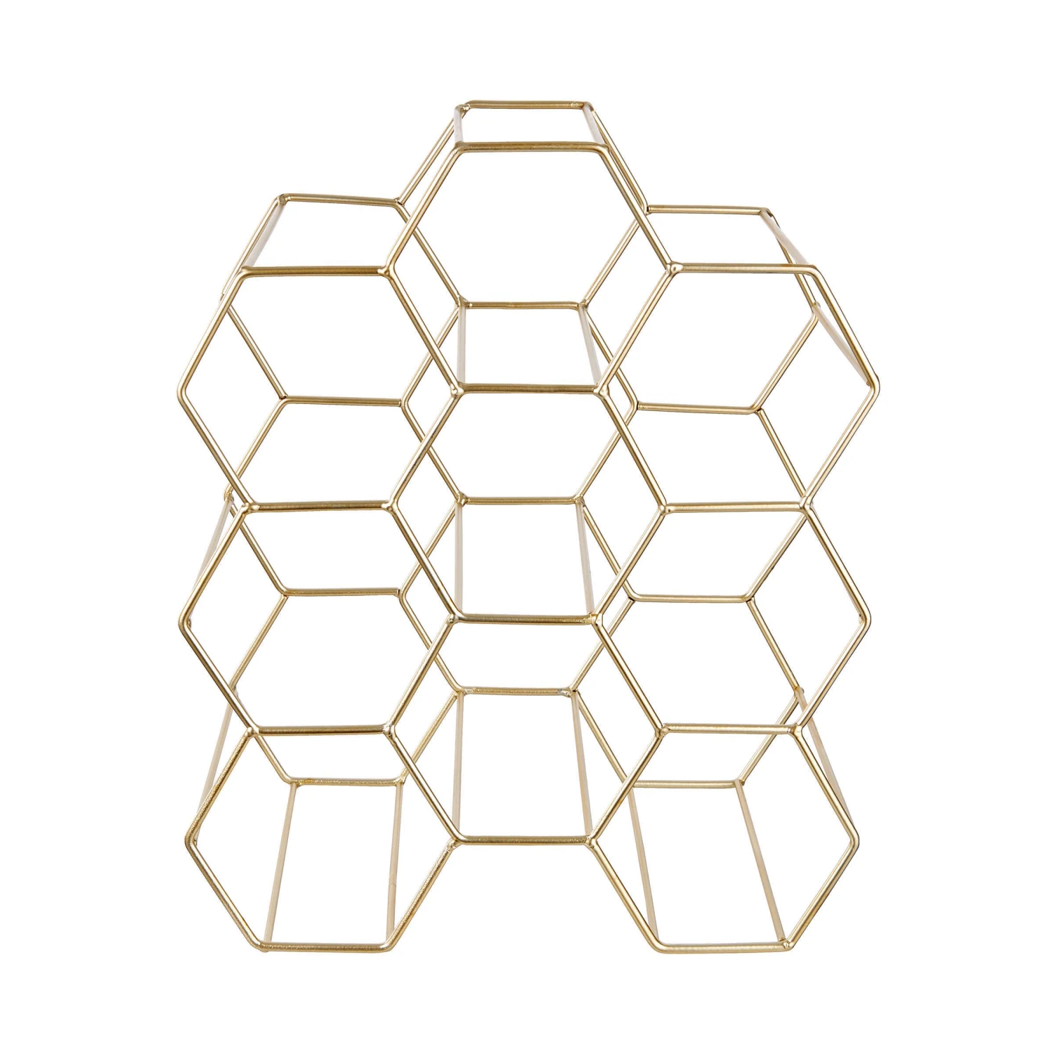 Weinregal Für 9 Flaschen L 36 X H 30cm CUBICLE In Gold 4 Weinregal Für 9 Flaschen L 36 X H 30cm CUBICLE In Gold – Bild 4