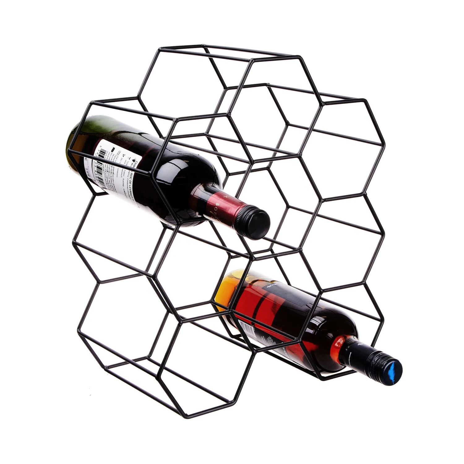 Weinregal Für 9 Flaschen L 36 X H 30cm CUBICLE In Schwarz 1 Weinregal Für 9 Flaschen L 36 X H 30cm CUBICLE In Schwarz