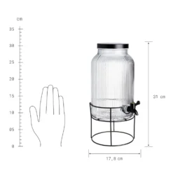 BUTLERS FOUNTAIN Getränkespender 5,7l -Wohnstil Angebote Store c7ffc957cbc40f5a4ee6d77b7bbbbdc9