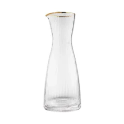 BUTLERS GOLDEN TWENTIES Karaffe Mit Goldrand Und Rillen 1l -Wohnstil Angebote Store e6d24bdfbbe349d701c1c2ccfa81567a